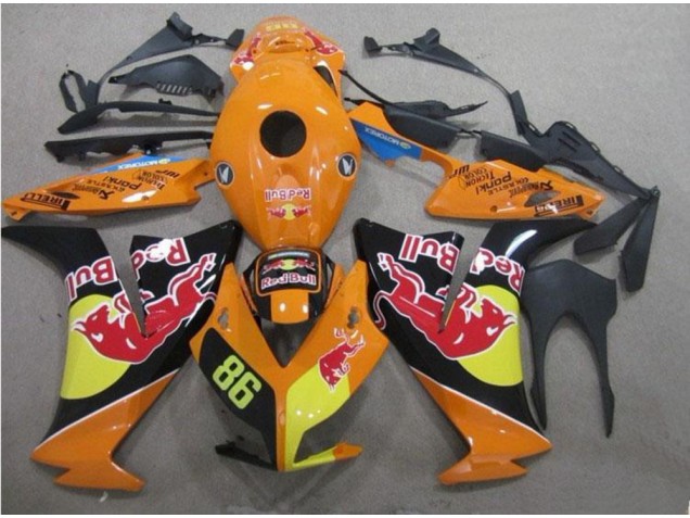 Custom 2012-2016 Red Bull 86 Honda CBR1000RR Motorcycle Fairing Kit