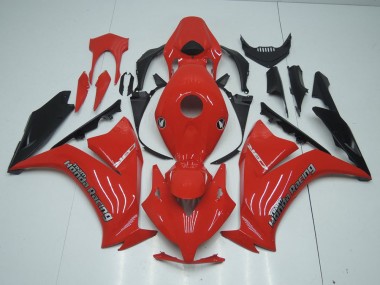 Custom 2012-2016 Red Honda CBR1000RR Motorbike Fairing Kits