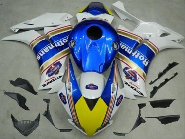 Custom 2012-2016 Rothmans Honda CBR1000RR Motorcycle Replacement Fairings