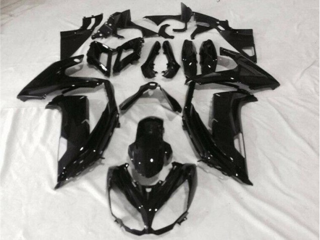Custom 2012-2016 Glossy Black Kawasaki EX650 Motor Bike Fairings Custom 2012-2016 Glossy Black Kawasaki EX650 Motor Bike Fairings