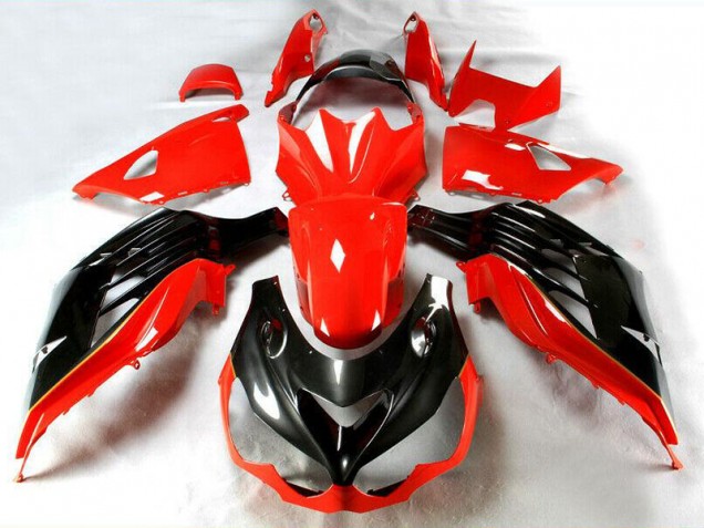 Custom 2012-2021 Red Kawasaki ZX14R ZZR1400 Motorcycle Fairings Custom 2012-2021 Red Kawasaki ZX14R ZZR1400 Motorcycle Fairings