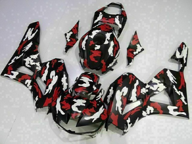 Custom 2013-2021 Red White Black Honda CBR600RR Motorcycle Fairing Custom 2013-2021 Red White Black Honda CBR600RR Motorcycle Fairing