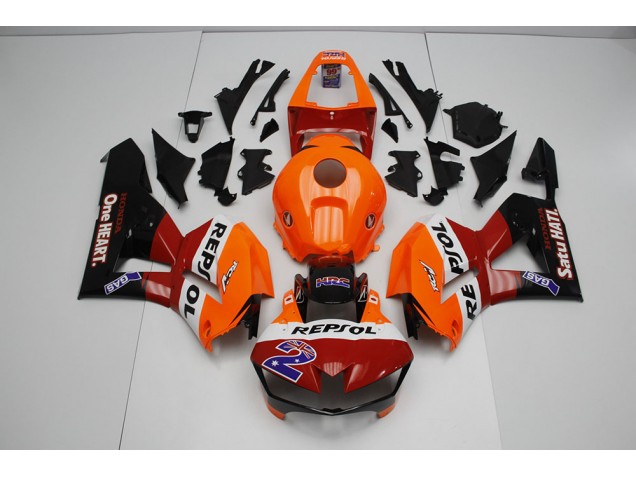 Custom 2013-2021 Repsol Honda CBR600RR Motorcycle Replacement Fairings Custom 2013-2021 Repsol Honda CBR600RR Motorcycle Replacement Fairings