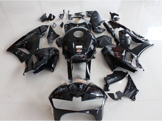 Custom 2013-2021 Black Honda CBR600RR Replacement Fairings Custom 2013-2021 Black Honda CBR600RR Replacement Fairings