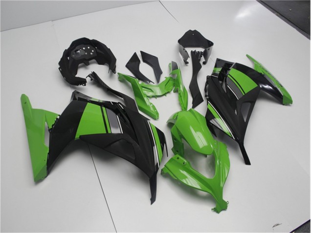 Custom 2013-2016 Green Black Kawasaki EX300 Motor Bike Fairings Custom 2013-2016 Green Black Kawasaki EX300 Motor Bike Fairings