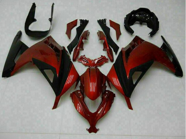 Custom 2013-2016 Red Kawasaki EX300 Motorbike Fairing Kits Custom 2013-2016 Red Kawasaki EX300 Motorbike Fairing Kits