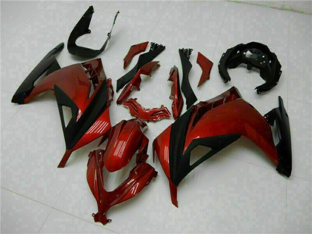 Custom 2013-2016 Red Kawasaki EX300 Motorbike Fairing Kits Custom 2013-2016 Red Kawasaki EX300 Motorbike Fairing Kits