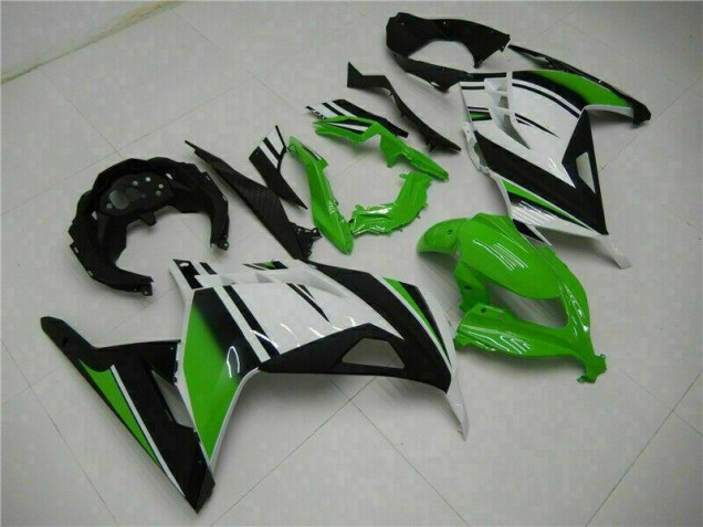 Custom 2013-2016 Green Black Silver Kawasaki EX300 Moto Fairings Custom 2013-2016 Green Black Silver Kawasaki EX300 Moto Fairings