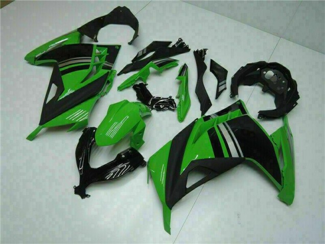 Custom 2013-2016 Blue Black Kawasaki EX300 Motorcycle Replacement Fairings Custom 2013-2016 Blue Black Kawasaki EX300 Motorcycle Replacement Fairings