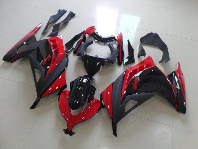 Aftermarket 2013-2016 Red Black Kawasaki ZX300R Bike Fairing