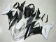 Custom 2013-2018 White Black Kawasaki ZX6R Motorbike Fairings Custom 2013-2018 White Black Kawasaki ZX6R Motorbike Fairings