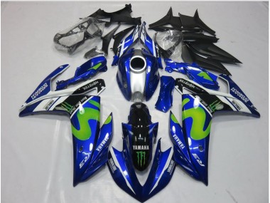 Aftermarket 2015-2018 Yamaha YZF R3 Motorcycle Fairings MF3846 - Movistar