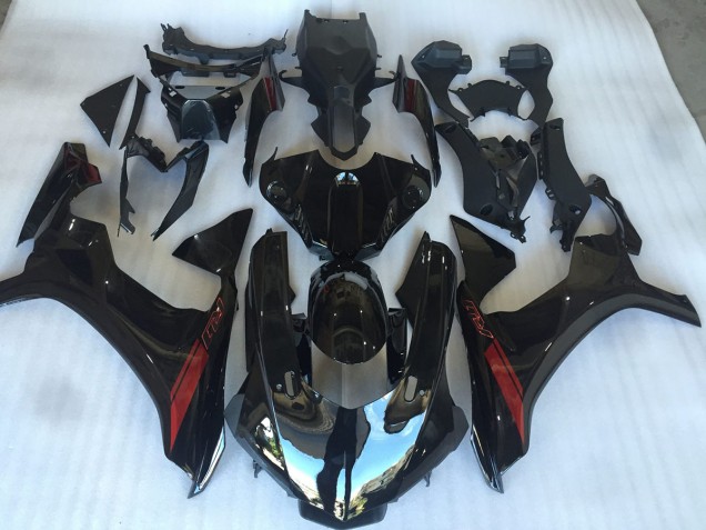 Custom 2015-2019 Black Yamaha YZF R1 Motorcycle Bodywork Custom 2015-2019 Black Yamaha YZF R1 Motorcycle Bodywork
