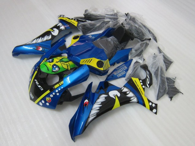 Custom 2015-2019 Blue Rossi Yamaha YZF R1 Motorcycle Fairing Custom 2015-2019 Blue Rossi Yamaha YZF R1 Motorcycle Fairing