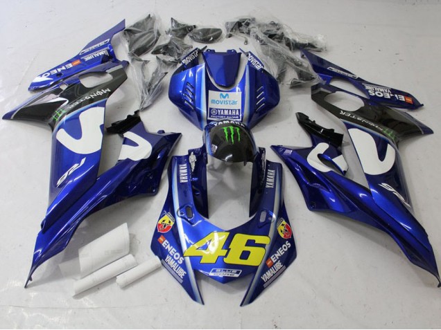 Aftermarket 2017-2019 Yamaha YZF R6 Motorcycle Fairings MF3967 - ROSSI