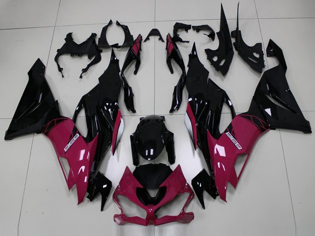 Custom 2019-2023 Pink Black Kawasaki ZX6R Motorbike Fairing Custom 2019-2023 Pink Black Kawasaki ZX6R Motorbike Fairing