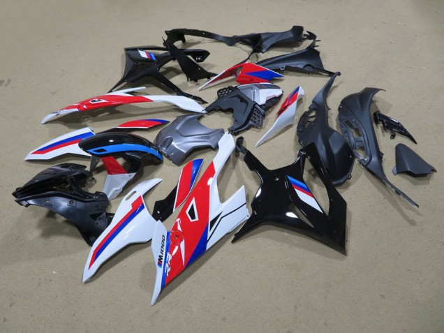 Aftermarket 2019-2021 Black White Red Blue BMW S1000RR Motor Bike Fairings