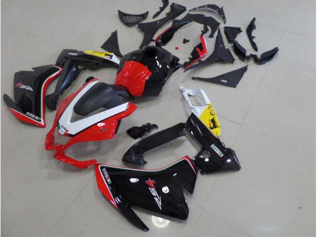 Custom 2011-2018 Black Red White Aprilia RS4 50 125 Motor Bike Fairings Custom 2011-2018 Black Red White Aprilia RS4 50 125 Motor Bike Fairings