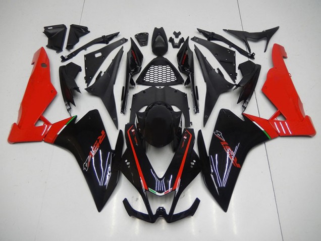 Custom 2009-2015 Black Red Aprilia RSV4 Moto Fairings Custom 2009-2015 Black Red Aprilia RSV4 Moto Fairings