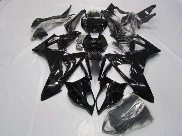 Custom 2009-2014 Black BMW S1000RR Bike Fairings Custom 2009-2014 Black BMW S1000RR Bike Fairings