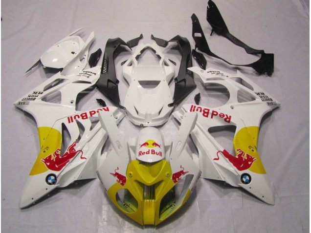 Custom 2009-2014 Yellow White RedBull BMW S1000RR Bike Fairing Kit Custom 2009-2014 Yellow White RedBull BMW S1000RR Bike Fairing Kit