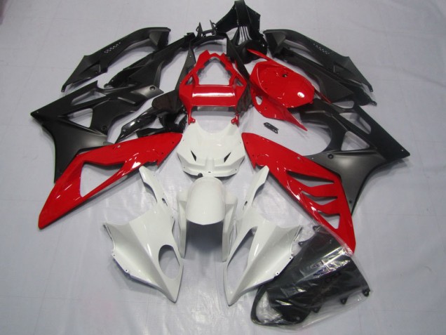 Custom 2009-2014 White Red Black BMW S1000RR Motorcycle Bodywork Custom 2009-2014 White Red Black BMW S1000RR Motorcycle Bodywork