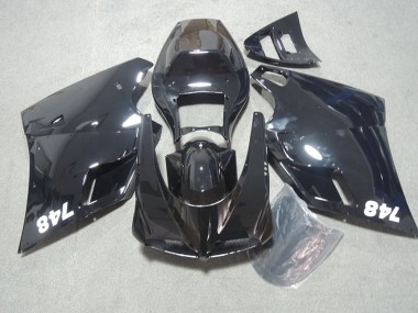 Custom 1993-2005 Black Ducati 748 Motorcycle Fairing Kit