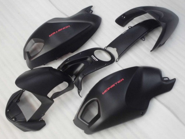 Custom 2008-2012 Black Red Monster Ducati Monster 696 Replacement Motorcycle Fairings Custom 2008-2012 Black Red Monster Ducati Monster 696 Replacement Motorcycle Fairings