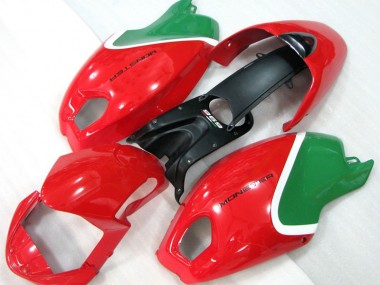 Custom 2008-2012 Red Green Monster Ducati Monster 696 Motorcycle Replacement Fairings