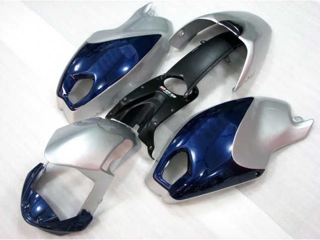 Custom 2008-2012 Blue Silver Ducati Monster 696 Motor Fairings Custom 2008-2012 Blue Silver Ducati Monster 696 Motor Fairings