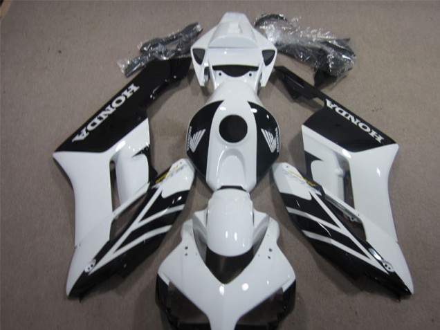 Aftermarket 2004-2005 Black White Honda CBR1000RR Motorbike Fairing Kits