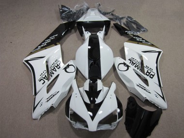 Aftermarket 2004-2005 White Black PRAMAC Honda CBR1000RR Motorcyle Fairings