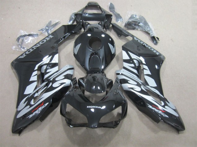 Custom 2004-2005 Black Silver Honda CBR1000RR Motorcycle Fairings Kits Custom 2004-2005 Black Silver Honda CBR1000RR Motorcycle Fairings Kits