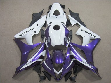 Custom 2004-2005 Purple White Honda CBR1000RR Replacement Motorcycle Fairings