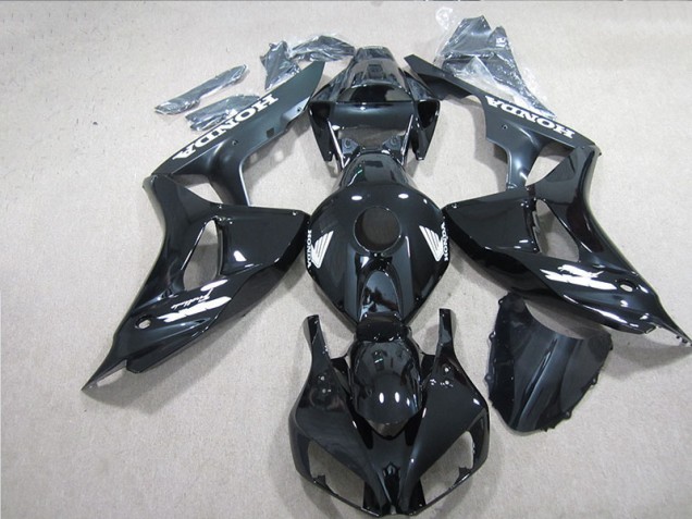Custom 2006-2007 Black White Decal Honda CBR1000RR Motorcycle Fairing Kits Custom 2006-2007 Black White Decal Honda CBR1000RR Motorcycle Fairing Kits
