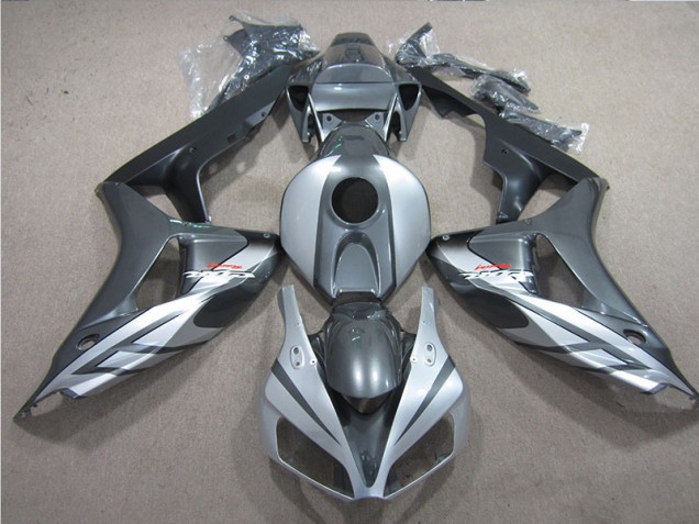 Custom 2006-2007 Black Grey Fireblade Honda CBR1000RR Bike Fairing Custom 2006-2007 Black Grey Fireblade Honda CBR1000RR Bike Fairing