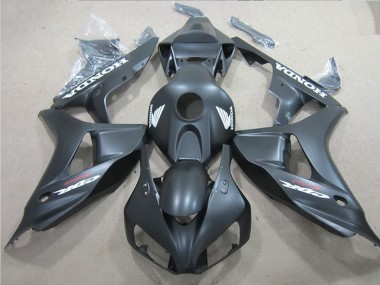 Custom 2006-2007 Black Honda CBR1000RR Replacement Motorcycle Fairings