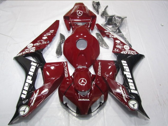 Custom 2006-2007 Red Yates Honda CBR1000RR Moto Fairings Custom 2006-2007 Red Yates Honda CBR1000RR Moto Fairings