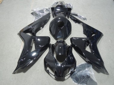 Custom 2006-2007 Black Honda CBR1000RR Motorcyle Fairings