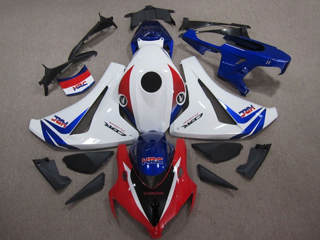 Custom 2008-2011 White Blue Red HRC Honda CBR1000RR Motor Bike Fairings Custom 2008-2011 White Blue Red HRC Honda CBR1000RR Motor Bike Fairings