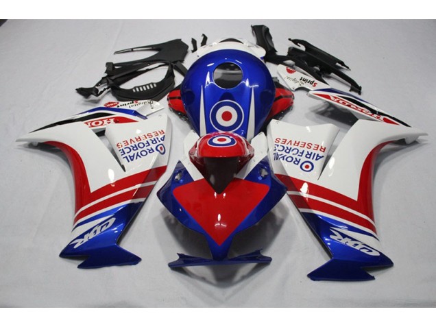 Custom 2012-2016 Blue Red Royal Air Force Reserves Honda CBR1000RR Motorcylce Fairings Custom 2012-2016 Blue Red Royal Air Force Reserves Honda CBR1000RR Motorcylce Fairings