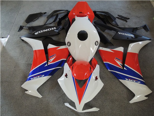 Custom 2012-2016 White Red Blue Fireblade Honda CBR1000RR Motorcycle Fairing Custom 2012-2016 White Red Blue Fireblade Honda CBR1000RR Motorcycle Fairing