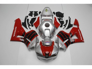 Custom 2012-2016 Red Silver HRC Honda CBR1000RR Motor Fairings