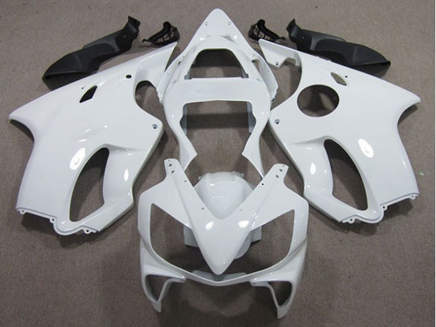 Custom 2001-2003 White Honda CBR600 F4i Motorcycle Fairings Kit Custom 2001-2003 White Honda CBR600 F4i Motorcycle Fairings Kit