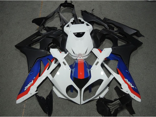 Custom 2003-2004 Blue Red White Honda CBR600RR Motor Fairings Custom 2003-2004 Blue Red White Honda CBR600RR Motor Fairings