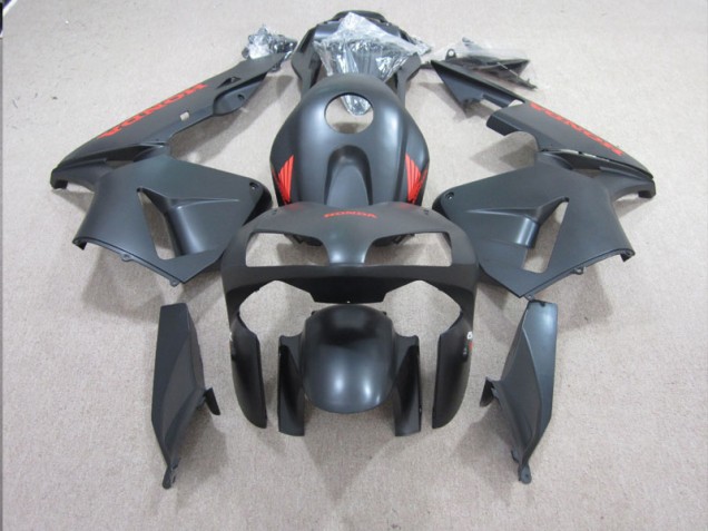 Custom 2003-2004 Black Red Honda CBR600RR Bike Fairing Custom 2003-2004 Black Red Honda CBR600RR Bike Fairing