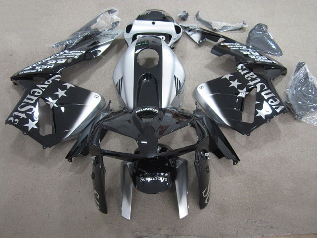 Custom 2005-2006 Black SevenStars Honda CBR600RR Motorbike Fairing Custom 2005-2006 Black SevenStars Honda CBR600RR Motorbike Fairing