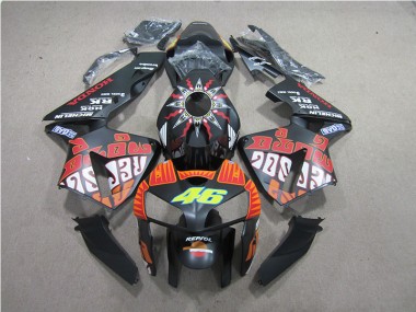 Custom 2005-2006 Repsol 46 Honda CBR600RR Motorcycle Fairings Kits