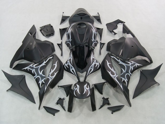 Custom 2007-2008 Black Honda CBR600RR Motorbike Fairing Kits Custom 2007-2008 Black Honda CBR600RR Motorbike Fairing Kits