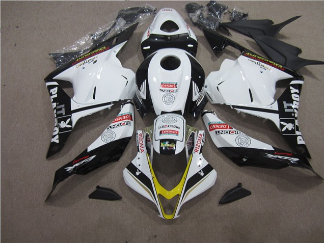 Custom 2009-2012 White Black RIZOMA Honda CBR600RR Motor Bike Fairings Custom 2009-2012 White Black RIZOMA Honda CBR600RR Motor Bike Fairings